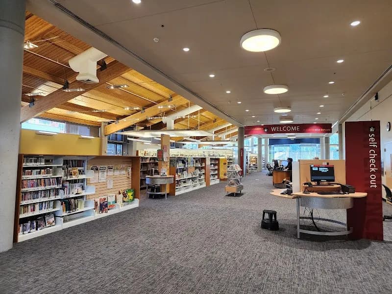 View of Kirkland Library in Kirkland, WA
