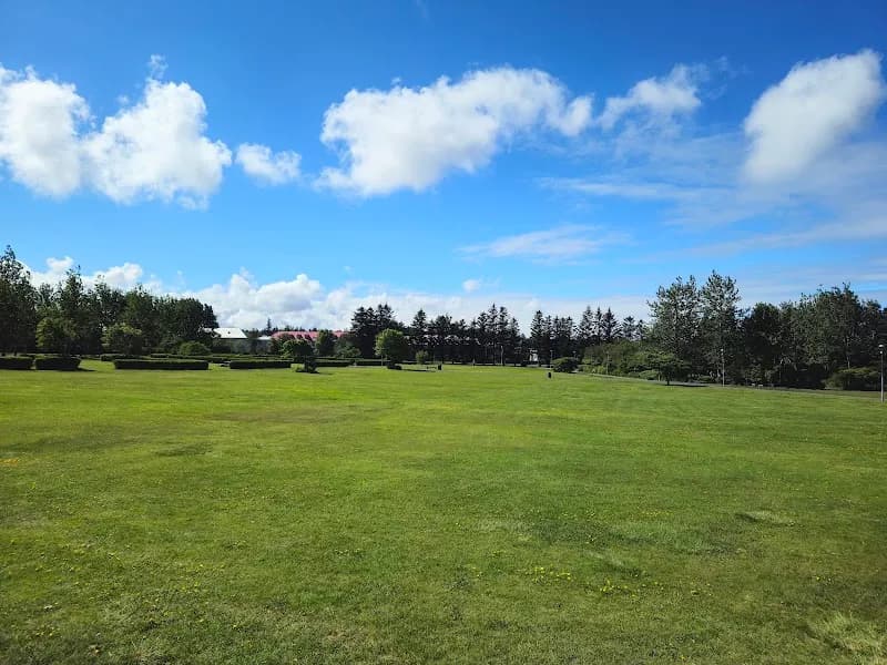 View of Klambratún in Sundhöllin, CR