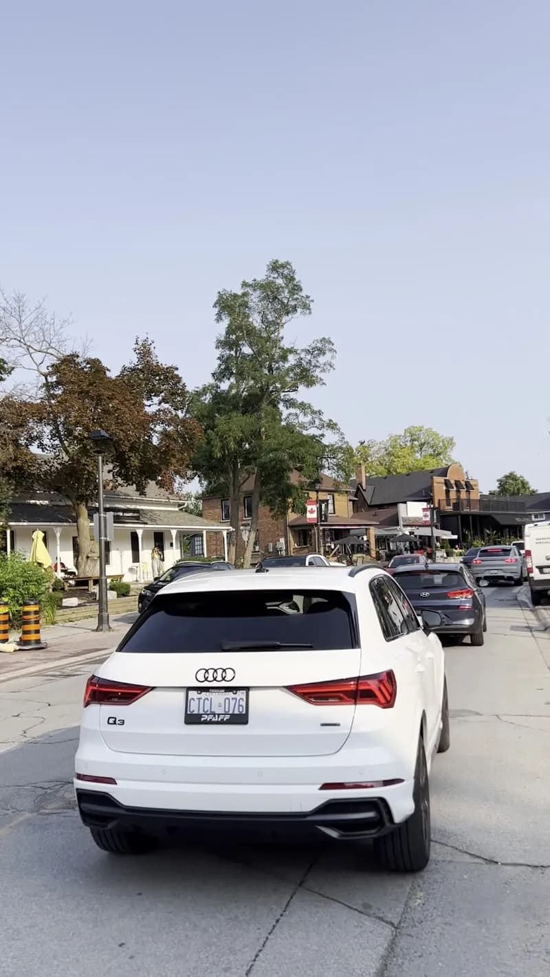 View of Kleinburg Village in Vaughan, ON