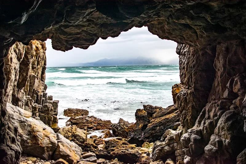 View of Klipgat Caves in Hermanus, WC