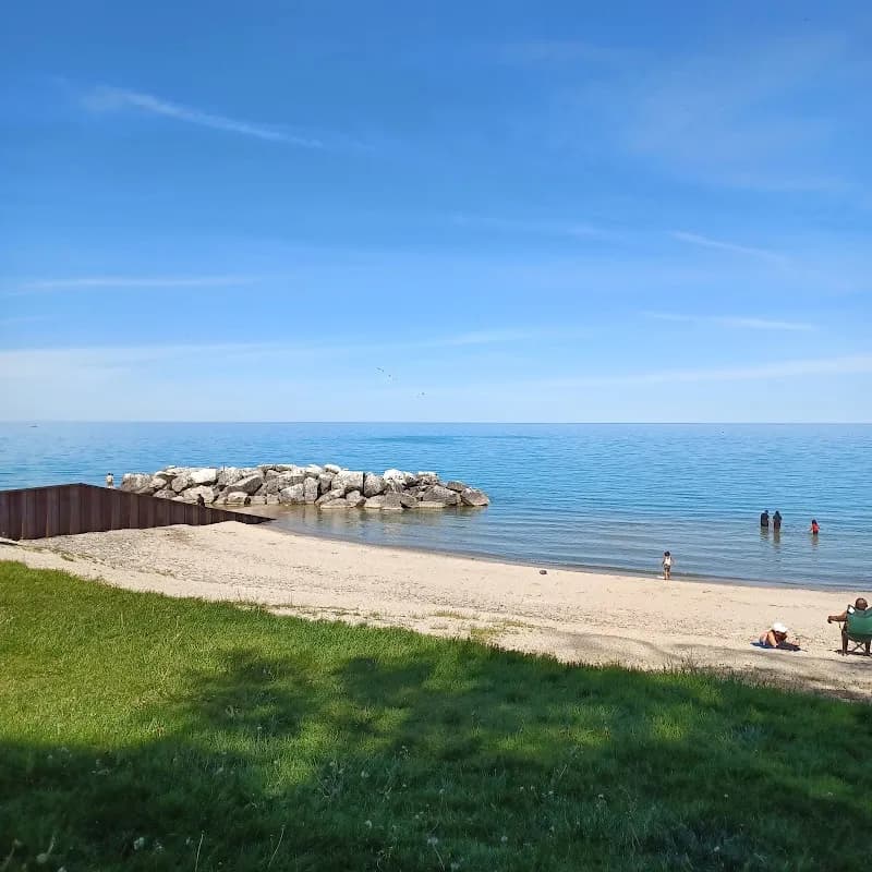 Klode Park city park in Whitefish Bay, WI