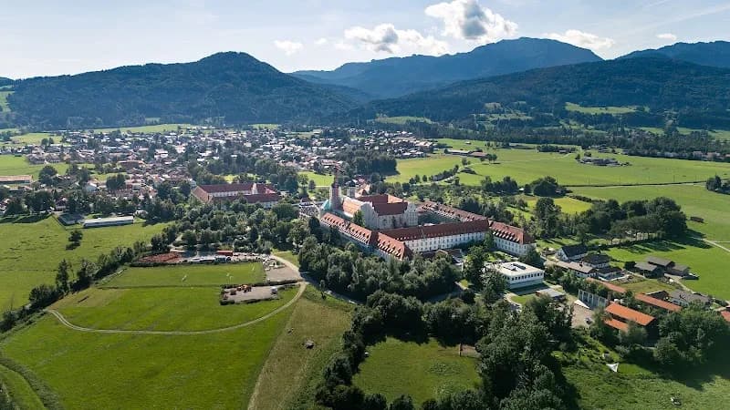 View of Kloster Benediktbeuern in Tutzing, BY