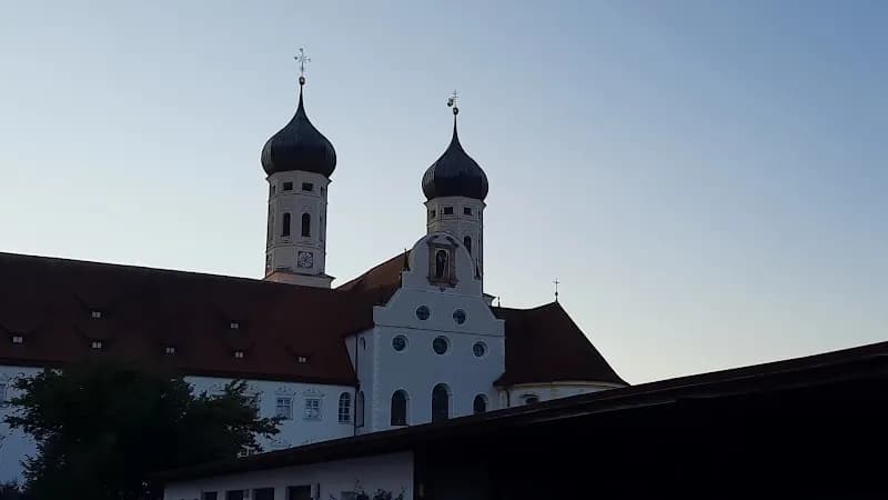 View of Kloster Benediktbeuern in Tutzing, BY