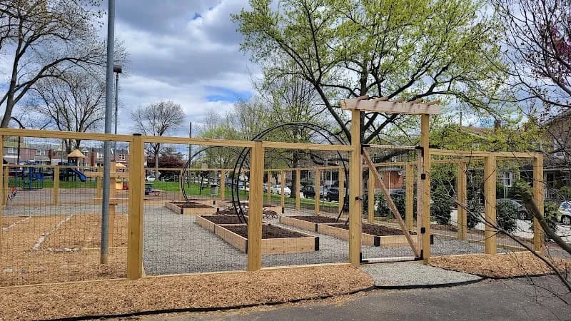 View of Knight Park in Ambler, PA