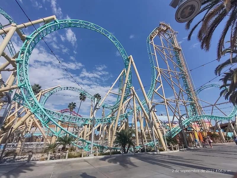 View of Knott's Berry Farm in Anaheim, CA