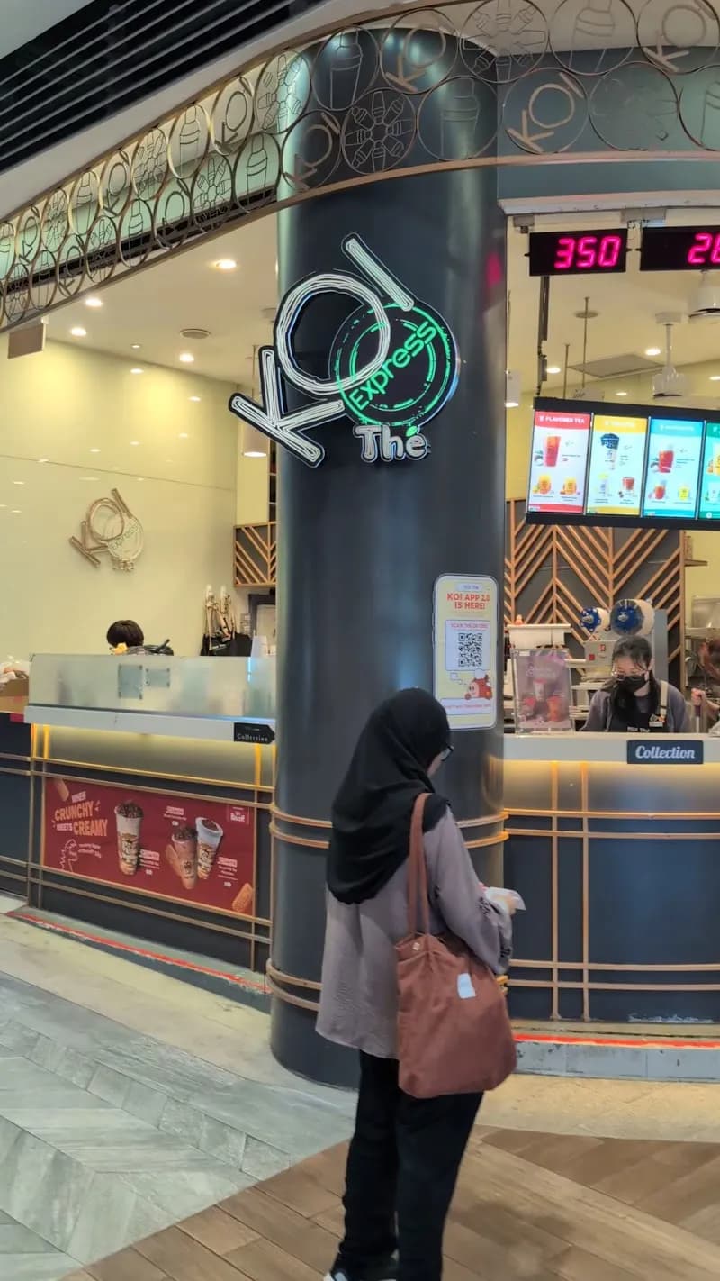 View of Koi Cafe in Punggol, SG