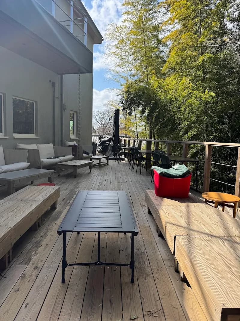 View of Komachidori Bookstore Café in Kamakura, Kanagawa