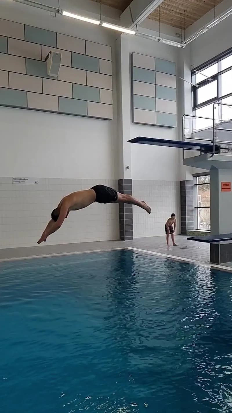 View of Kombibad Spandau Süd - Halle - Berliner Bäder in Spandau, BE