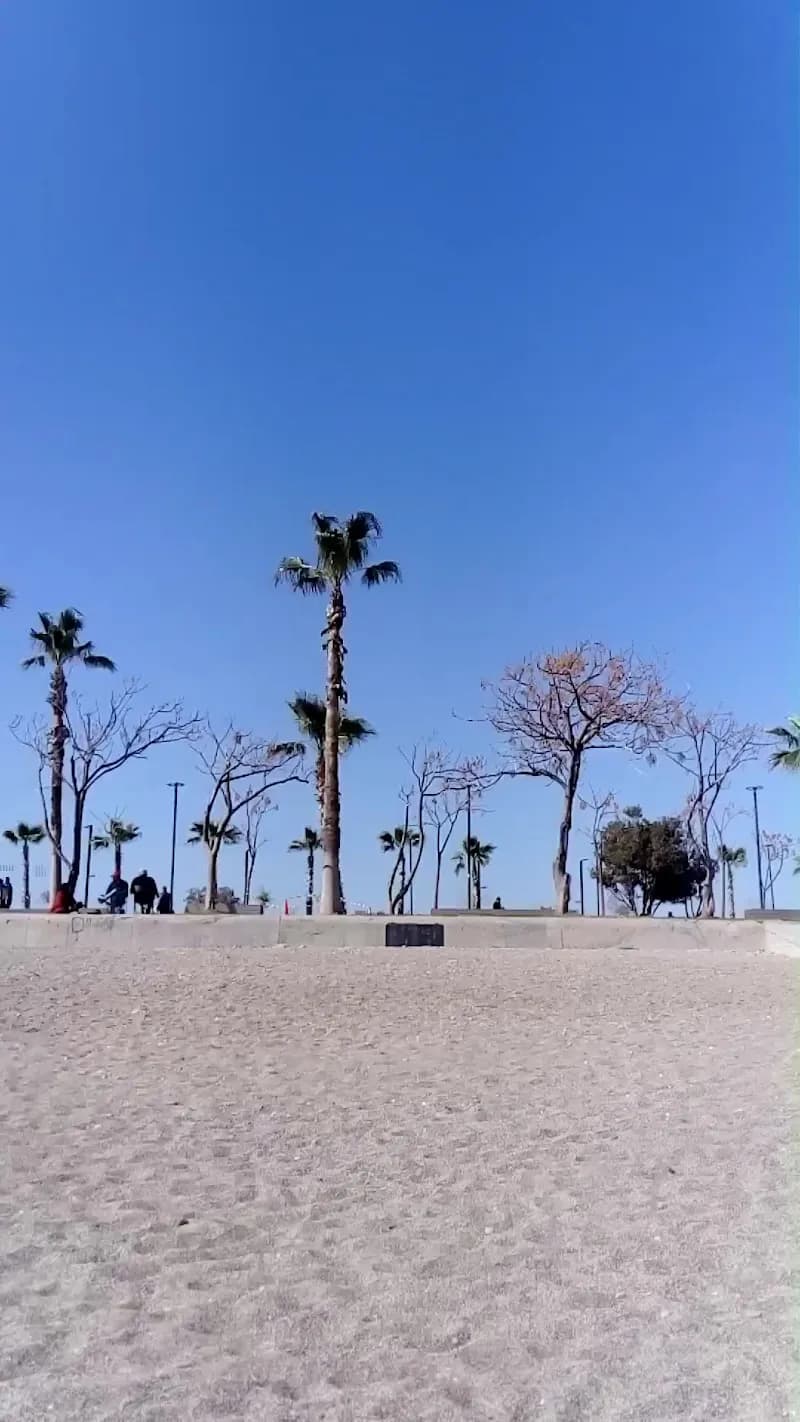 View of Konyaaltı Beach in Konyaaltı, Antalya