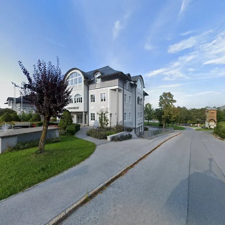 Koppl Gemeindeplatz park in Koppl, Salzburg