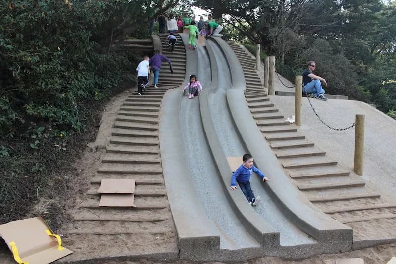 View of Koret Children's Playground in San Francisco, CA