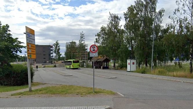 View of Korsetparken in Skedsmokorset, Oslo