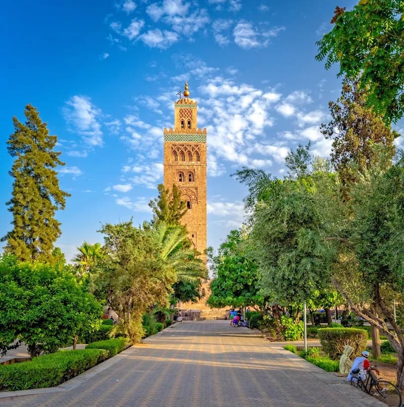 View of Koutoubia in Marrakech, MRK