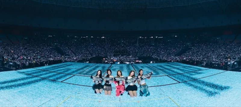 View of KSPO DOME in Jamsil, SE