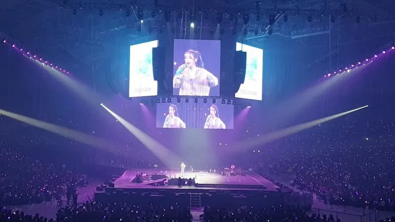 View of KSPO DOME in Jamsil, SE