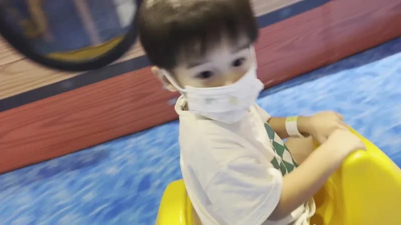 View of Kuchai Lama Park Playground in Sri Petaling, KL