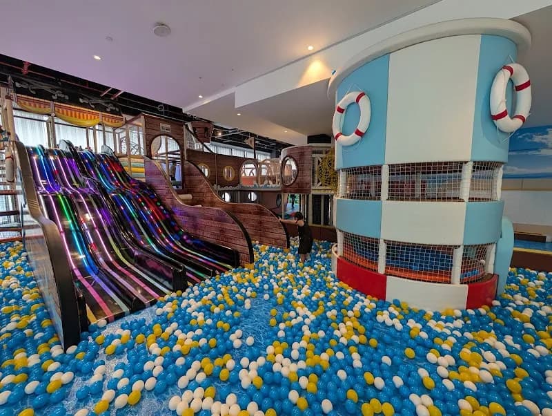 View of Kuchai Lama Park Playground in Sri Petaling, KL