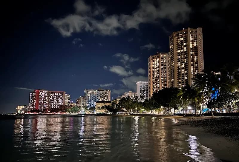 Kuhio Beach tourist attraction in Waikiki, HI