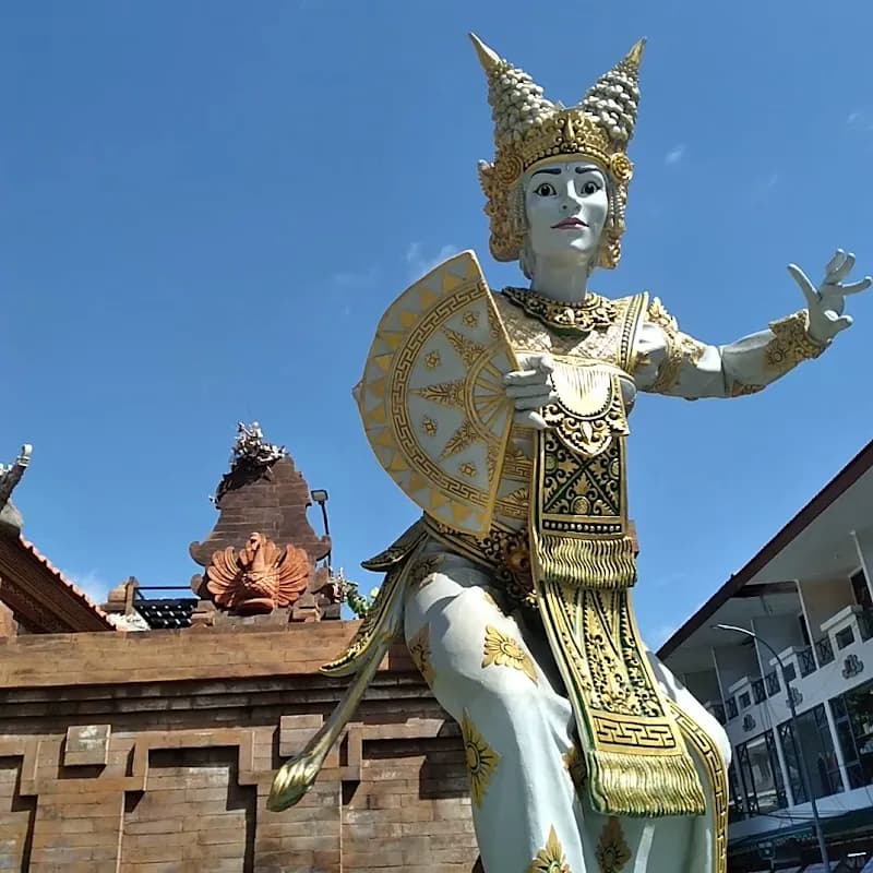 View of Kuta Art Market in Kuta, Bali