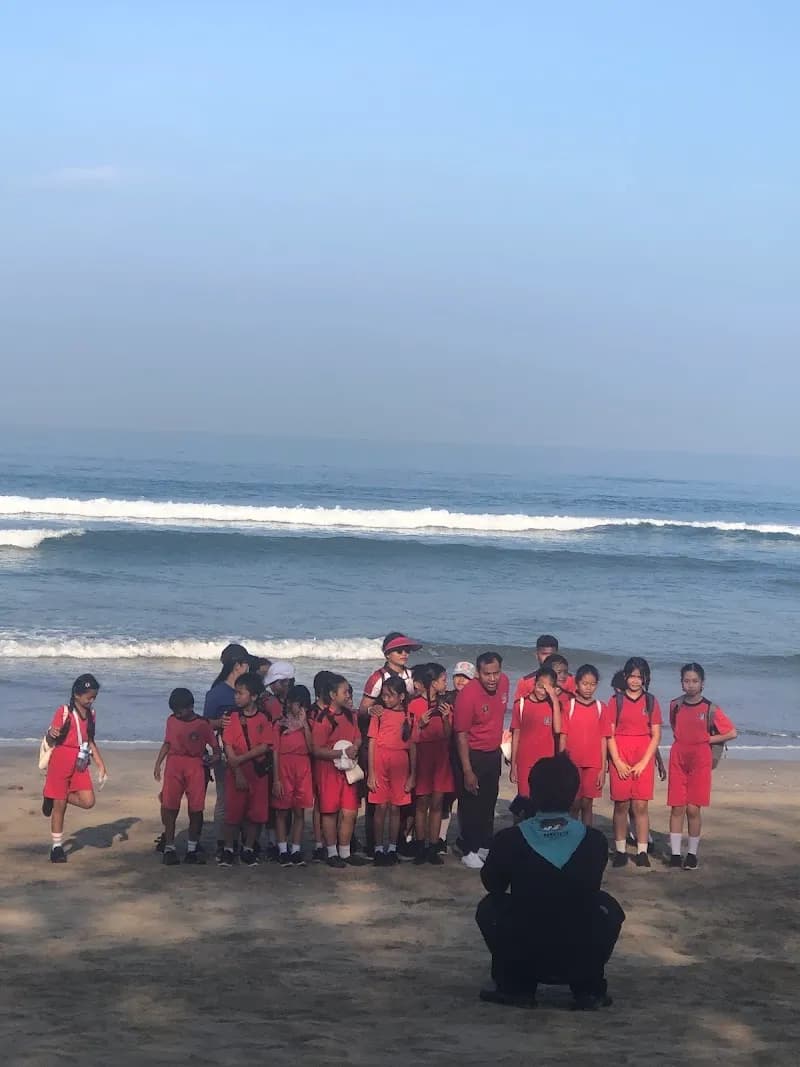 View of Kuta Beach in Kuta, Bali