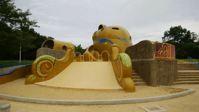View of Kyūhōji Green Space in Yao, Osaka