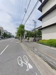 View of Kyoto City Central Library in Kasagi, KYO