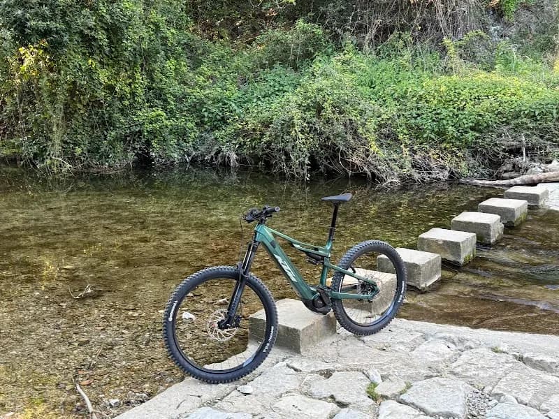 View of La Brague Park in Biot, PACA