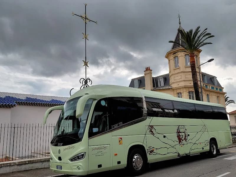 View of La Chapelle Matisse in Vence, PACA
