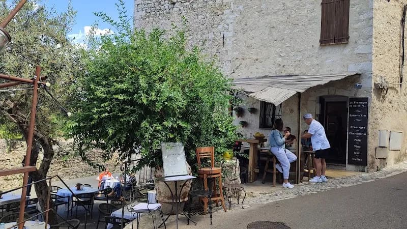 View of La Crémerie de Saint-Paul in Saint-Paul-de-Vence, PACA