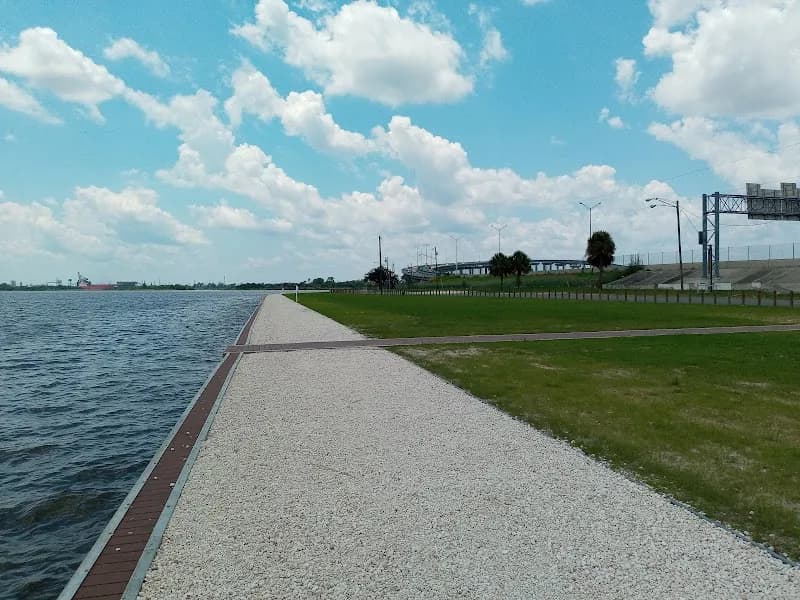 View of La Fleur Park in Lake Charles, LA