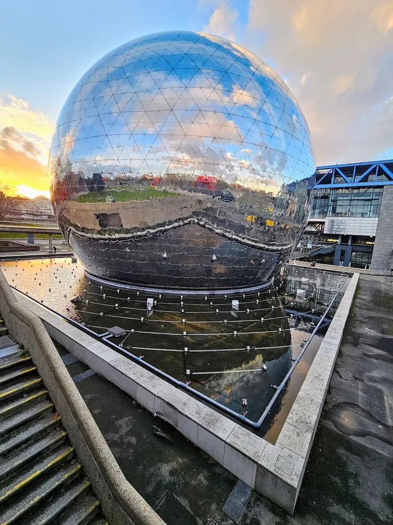 View of La Géode in Paris, IDF