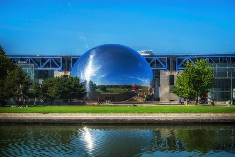 View of La Géode in Paris, IDF