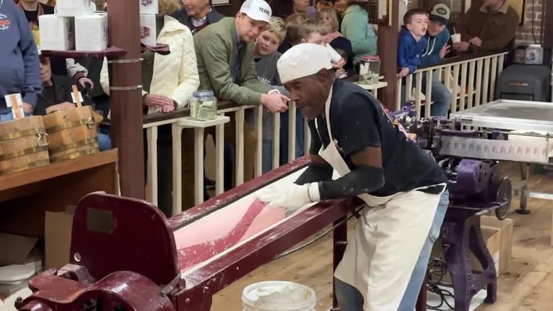 View of La King's Confectionery in Galveston, TX
