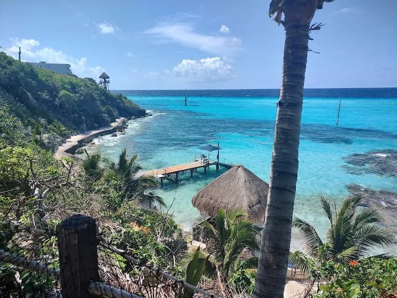 View of La Loma Park in Isla Mujeres, QR