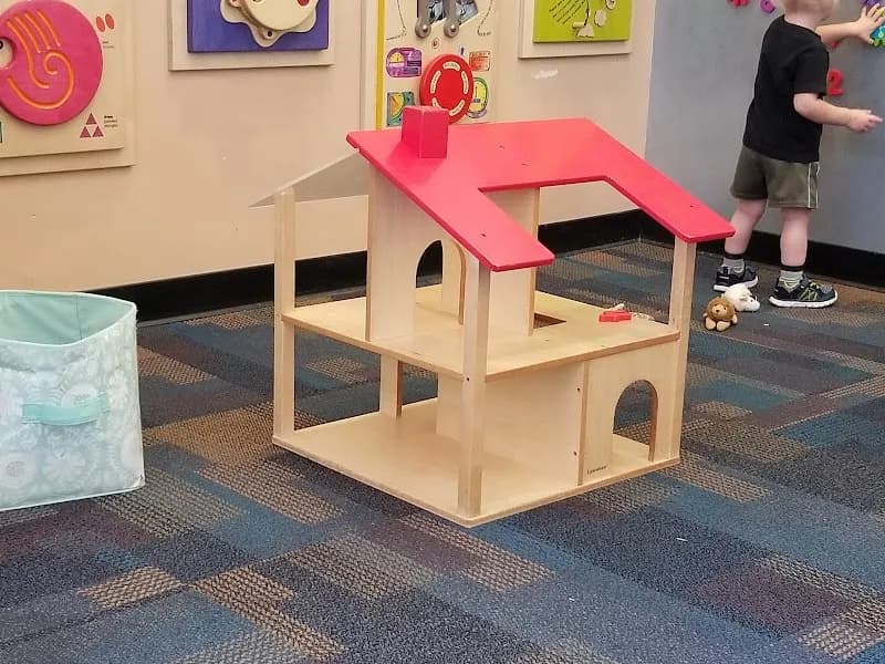 View of La Mesa Branch Library in La Mesa, CA