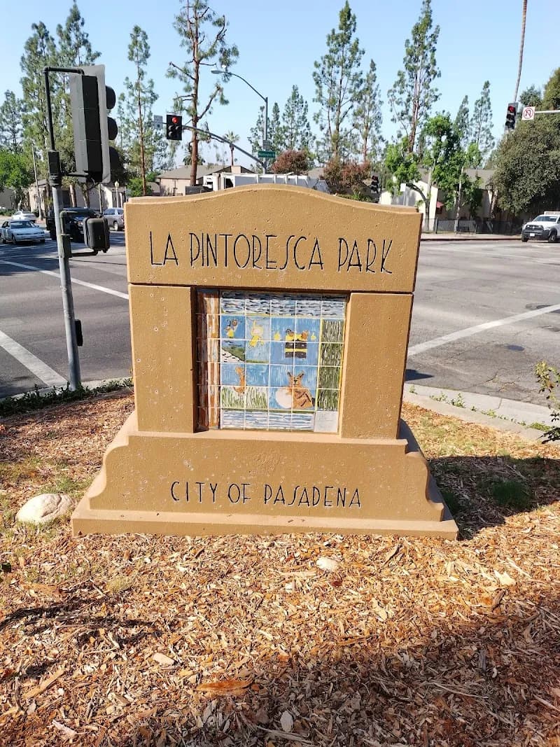 View of La Pintoresca Branch Library in Pasadena, CA