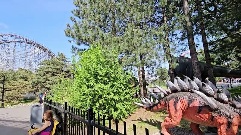 View of La Ronde in Montreal, QC