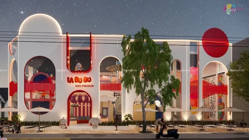 LaBuBu Kids Cafe amusement center in Binh Chanh, HCMC