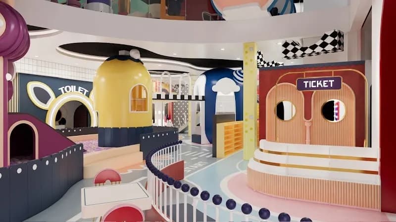 View of LaBuBu Kids Cafe in Binh Chanh, HCMC