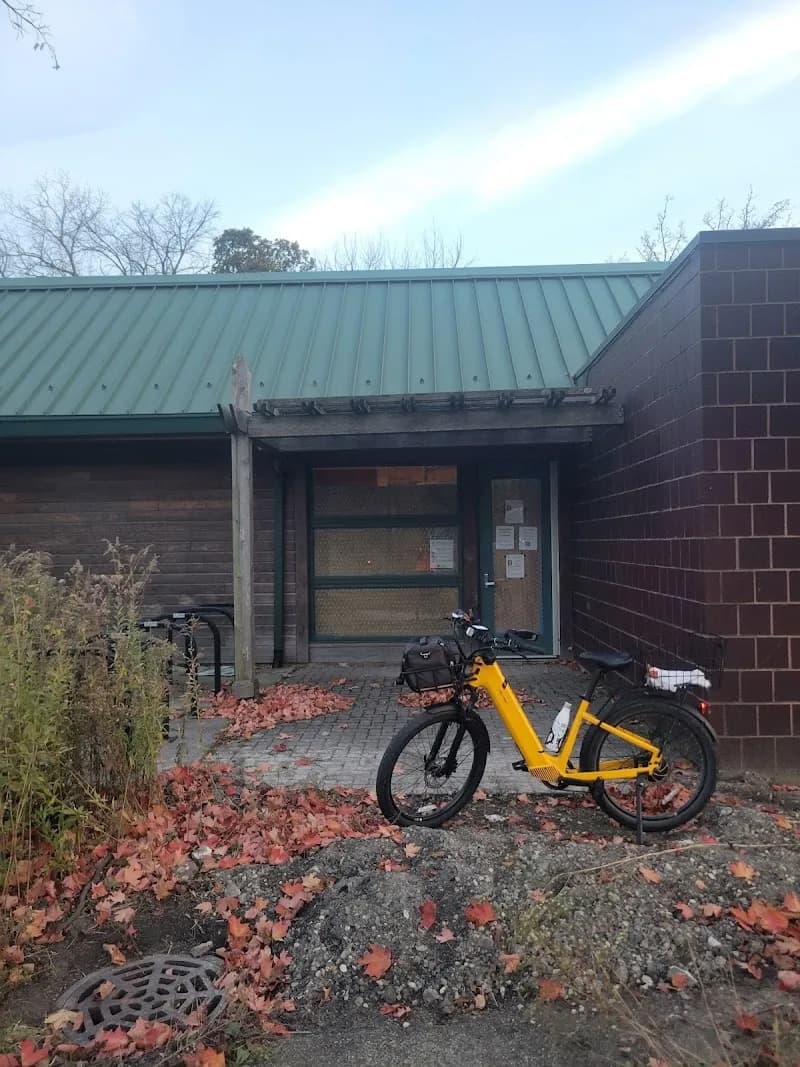 View of Ladd Arboretum in Evanston, IL