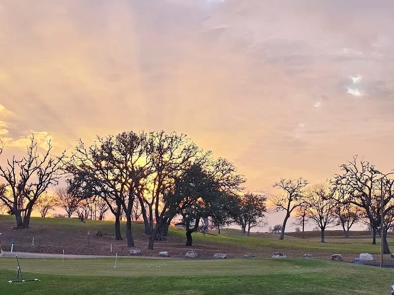 View of Lady Bird Johnson Municipal Park in Fredericksburg, TX