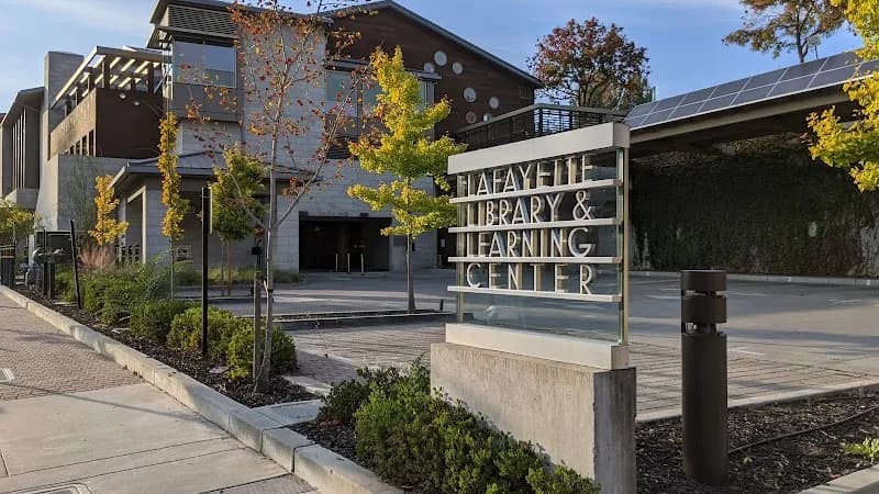 View of Lafayette Library - Contra Costa County Library in Lafayette, CA