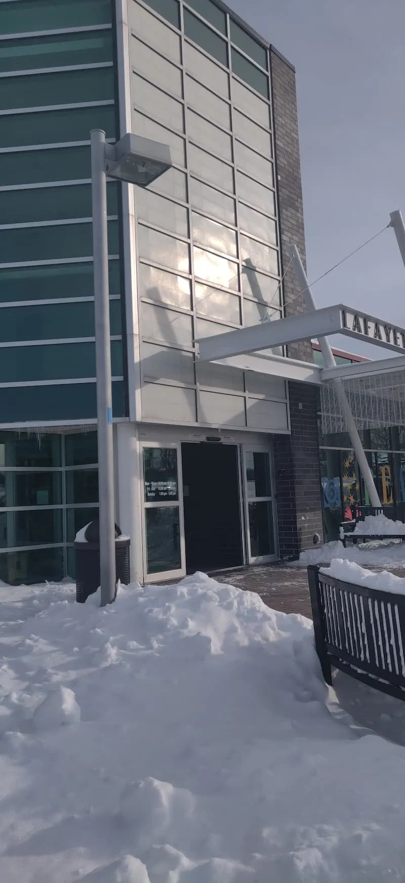View of Lafayette Public Library in Lafayette, CO