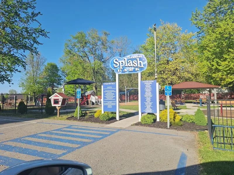 View of LaGrange Splash Park in La Grange, KY