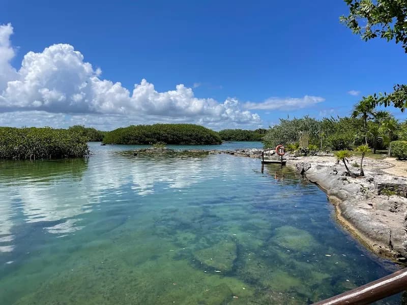 View of Laguna Yal Kú in Akumal, QR
