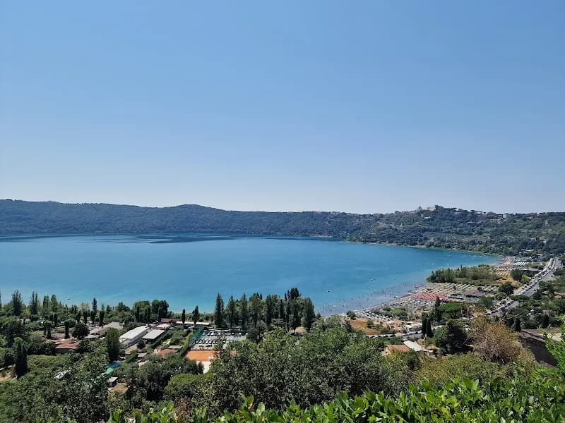 Lake Albano lake in Castelli Romani, Lazio