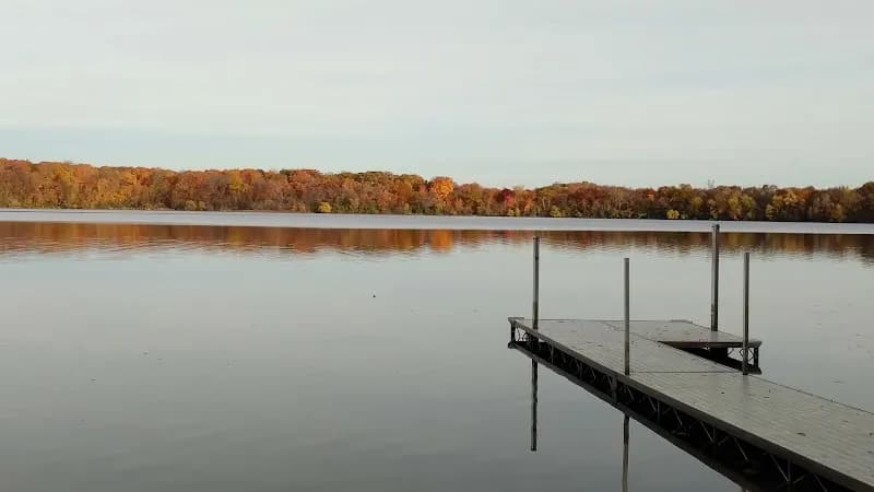 View of Lake Ann Park in Chanhassen, MN