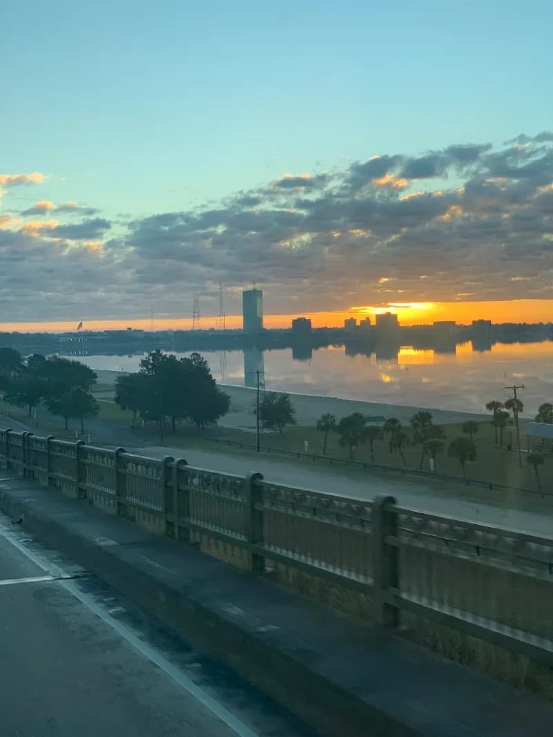 View of Lake Charles Beach Picnic Area in Lake Charles, LA