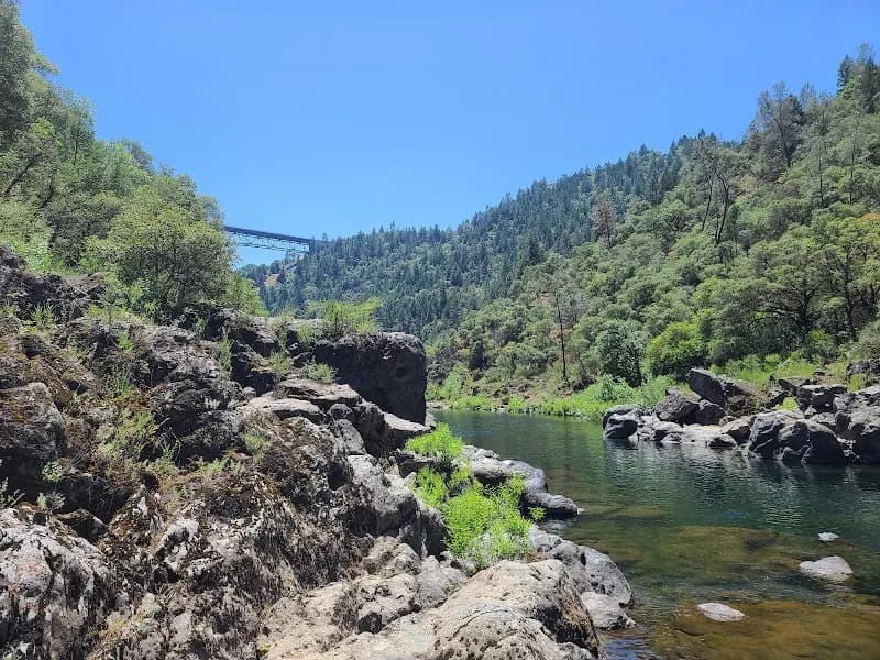 View of Lake Clementine in Auburn, CA