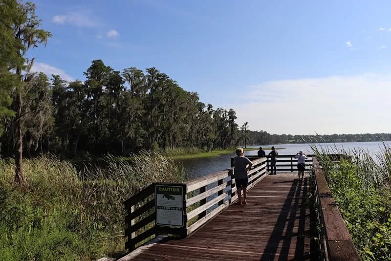 View of Lake Louisa State Park in Ocoee, FL